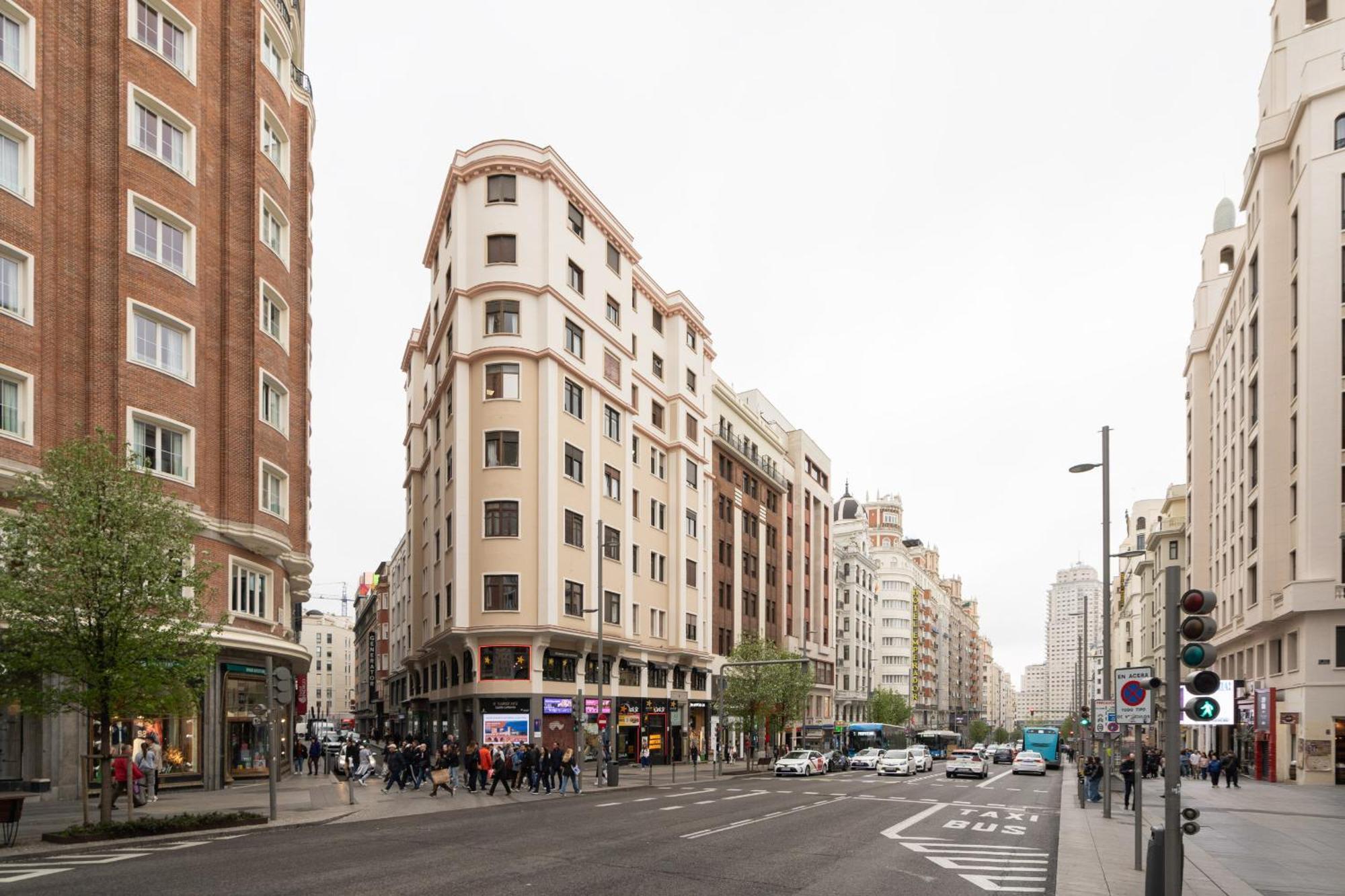 Apartamento De Lujo En Gran Via Apartment Madrid Exterior photo